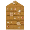 1-24 pakkekalender m. lommer - Nostalgi