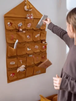 1-24 pakkekalender m. lommer - Nostalgi