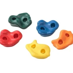 Pakke med klatregrep av plast