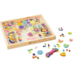 Perler i tre - Sommerfugler og hjerter