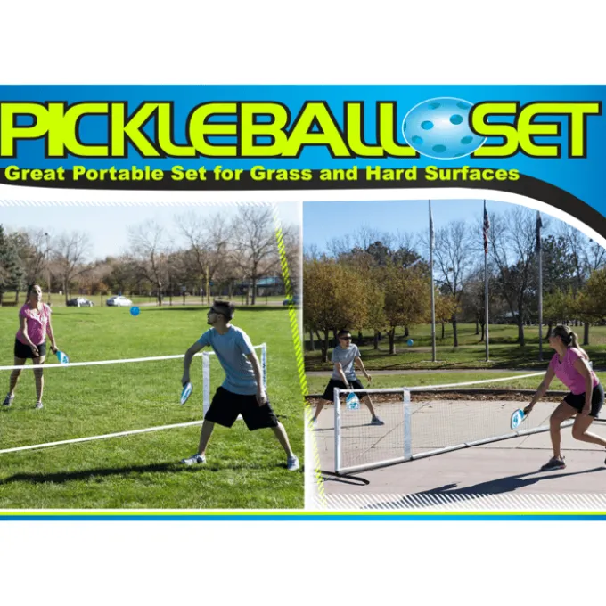Pickleball-sett inkl. nett