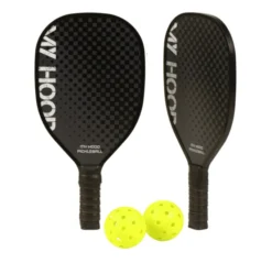 Pickleballsett inkl. nett - Svart