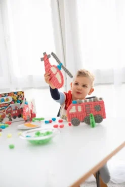 PlayMais Classic Fun To Play - Brannbil, 500 stk