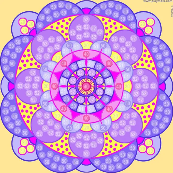 PlayMais Mosaic Trendy - Mandala, 3.000 stk