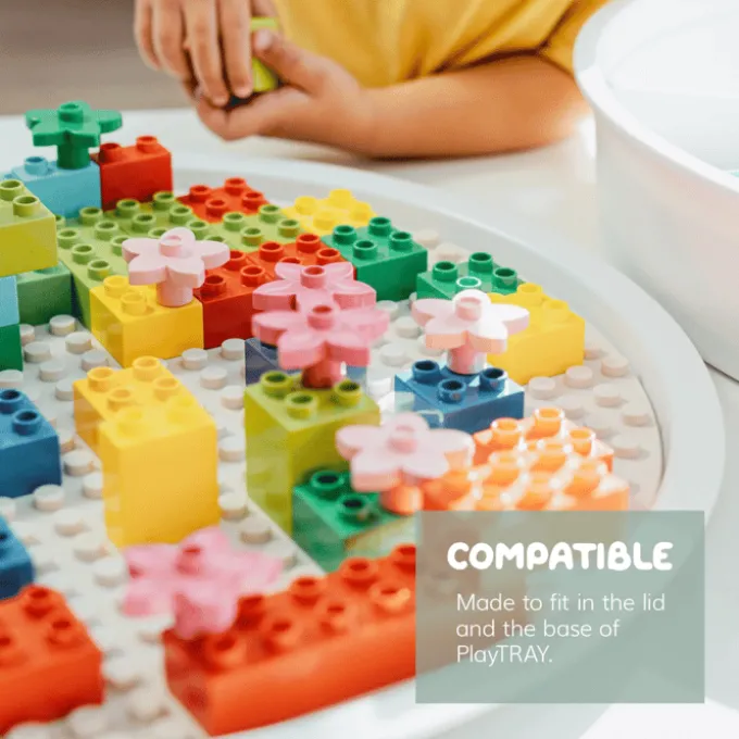 PlayTRAY klossmatte - Grønn