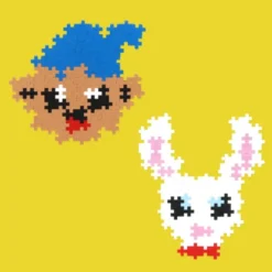 Plus-Plus i rør - Bamse & Lille Hopp, 240 stk.