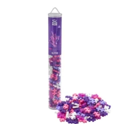 Plus-Plus i rør - Glitter Miks, 100 stk.