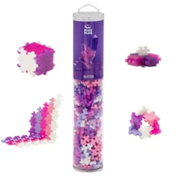 Plus-Plus i rør - Glitter Miks, 240 stk.