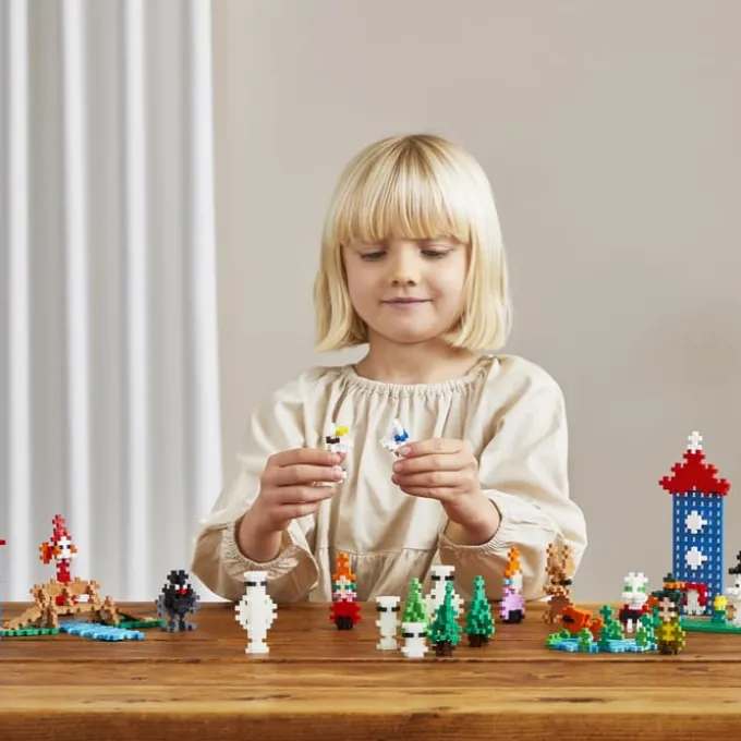 Plus-Plus - Koffert lilla, Mummidalen 500 stk.