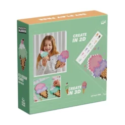 Plus-Plus - Puzzle by Number, iskremkjeks, 250 stk