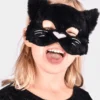 Plysjmaske - Katt
