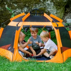 Pop-up kosehule Ø178 cm - Oransje