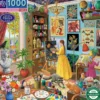 Puslespill 1000 brikker - Alchemist's Art Studio