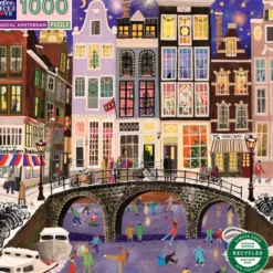 Puslespill med 1000 brikker - Amsterdam