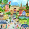 Puslespill med 1.000 brikker – København