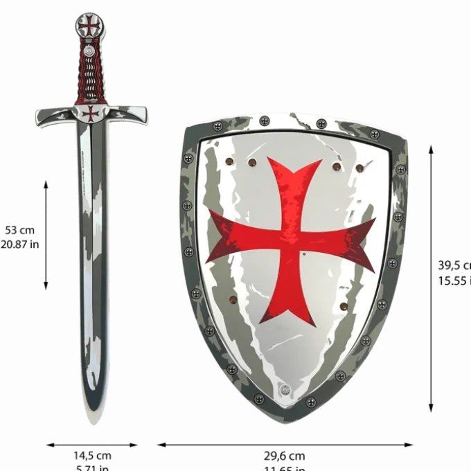 Riddersett - Maltesisk (korsridder)