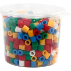 Rørperler maxi - Basisfarger, 550 stk.