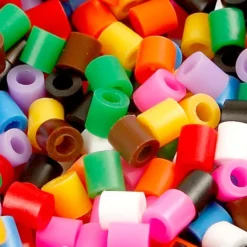 Rørperler midi - Basisfarger, 5.000 stk.