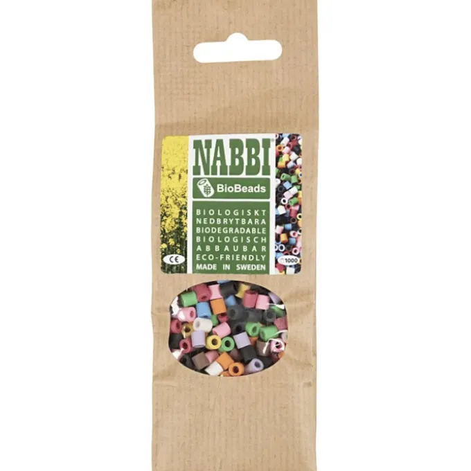 Rørperler midi - BioBeads miks, 3.000 stk