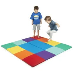 Sammenleggbar lekematte - Patchwork