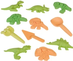 Sandsett av hvetestrå - Dinosaurer, 11 deler