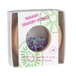 Sansedonut Ø7 cm - Aubergine
