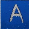 Sansepanel m. paljetter - Blå/Sølv