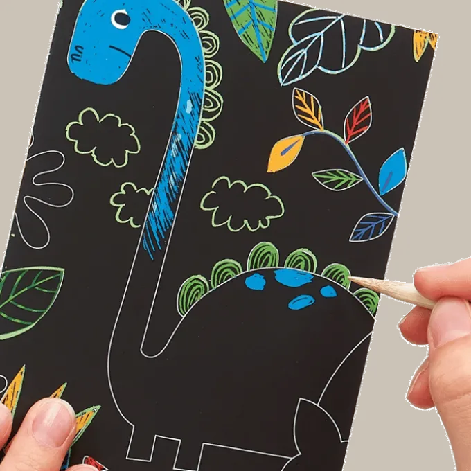 Scratch & Scribble, mini - Dinoer