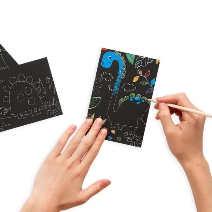 Scratch & Scribble, mini - Dinoer
