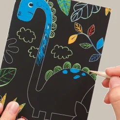 Scratch & Scribble, mini - Dinoer