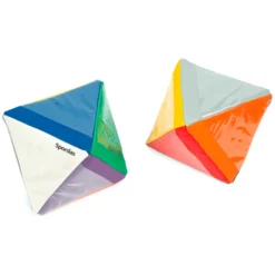8-sidede terninger med plastlommer, 2 stk.