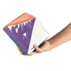 8-sidede terninger med plastlommer, 2 stk.