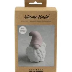 Silikonform - Julenissen 10 cm, 1 stk.