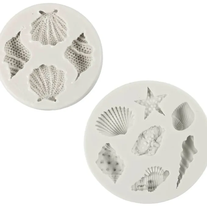 Silikonform - Sjødyr, 11 motiver