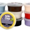 Silk Clay 10 x 40 gr. - Basisfarger
