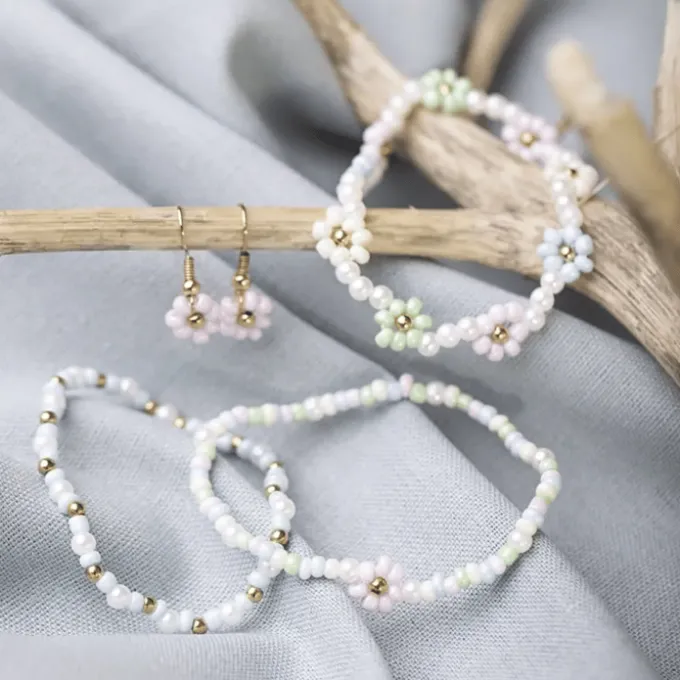 Smykkesett mini - Blomster