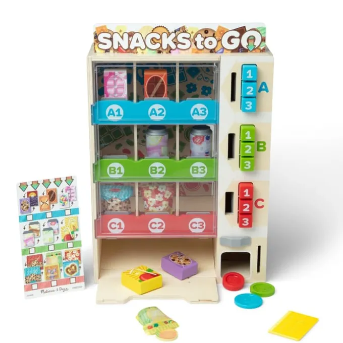 Snackautomat, 16 deler