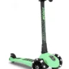 Sparkesykkel - Highwaykick 3 m. LED, Kiwi