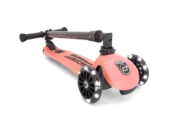 Sparkesykkel - Highwaykick 3 m. LED, Peach