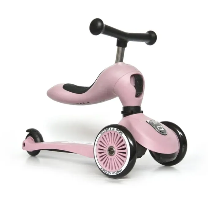 Sparkesykkel - Highwaykick 1, Rosa