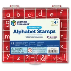 Stempelsett - Små bokstaver (A-Z)