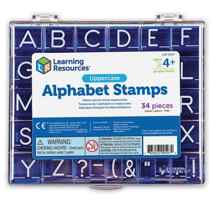 Stempelsett - Store bokstaver (A-Z)