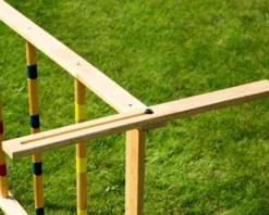 Stigegolf i gummitre