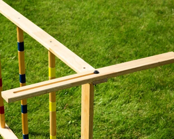 Stigegolf i gummitre