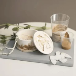 Støp med resin - Krukke med lokk, 1 stk