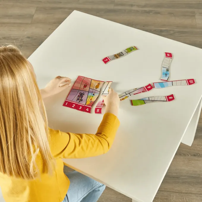 Tallkuber - Finn den riktige rekkefølgen