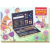 Tegne- og malekoffert - Glitter, 60 deler