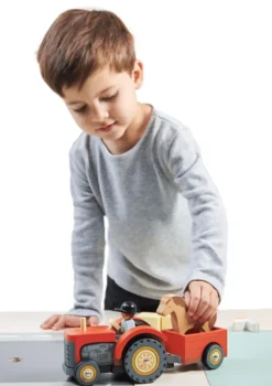 Traktor med tilhenger