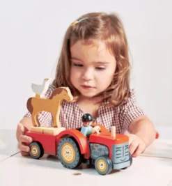 Traktor med tilhenger