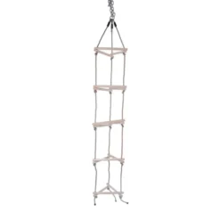 Trekantet taustige med 5 trinn - L: 190 cm